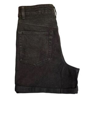 Steve Madden Black Denim Jean Shorts